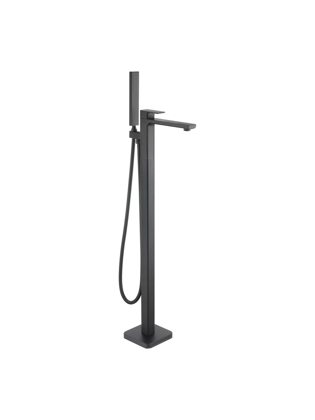 TB+ Quadrado Square Freestanding Bath Tap with Shower Mixer