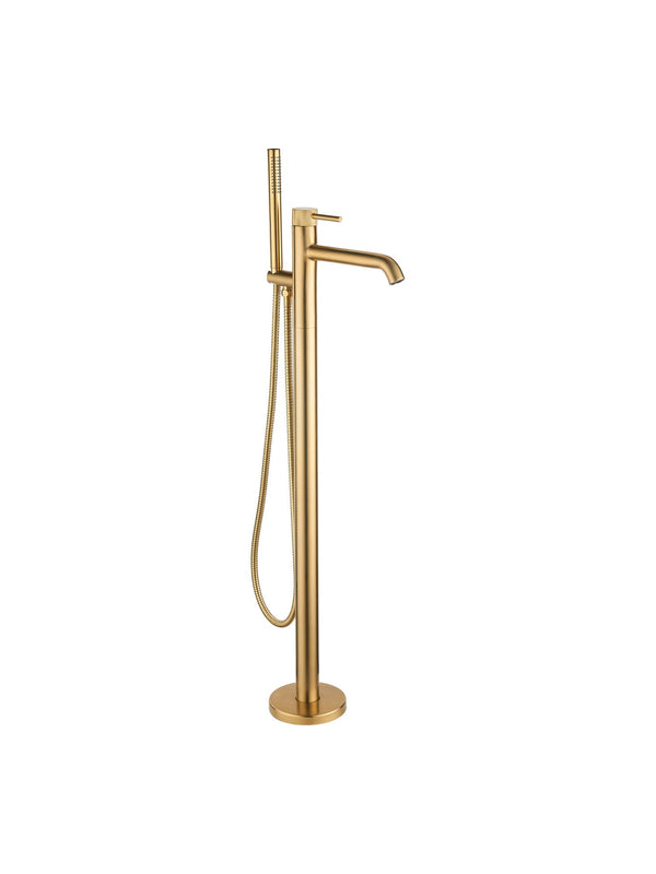 TB+ Redondo Round Freestanding Bath Tap with Shower Mixer