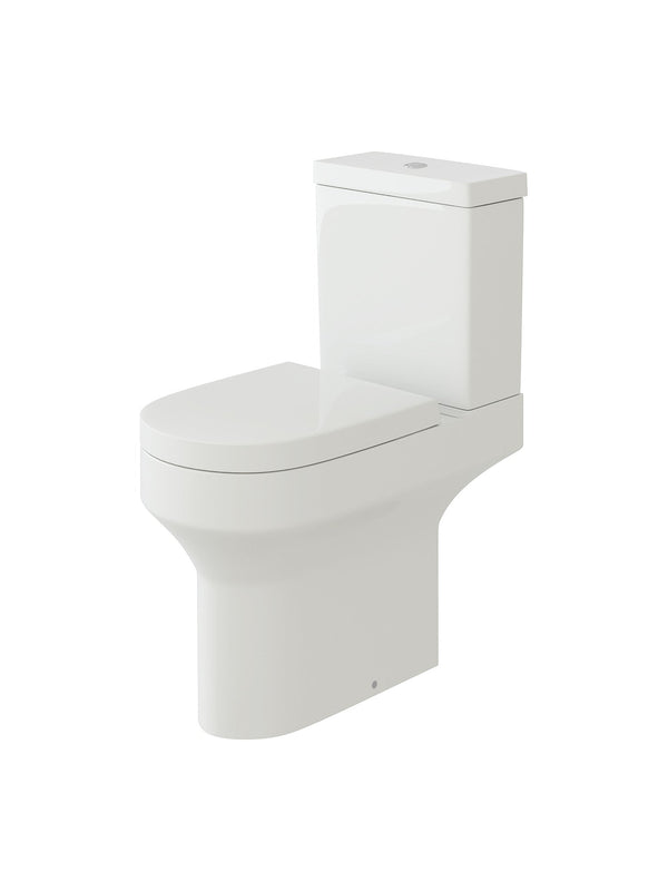 Florence Rimless Comfort Height D-Shape Toilet