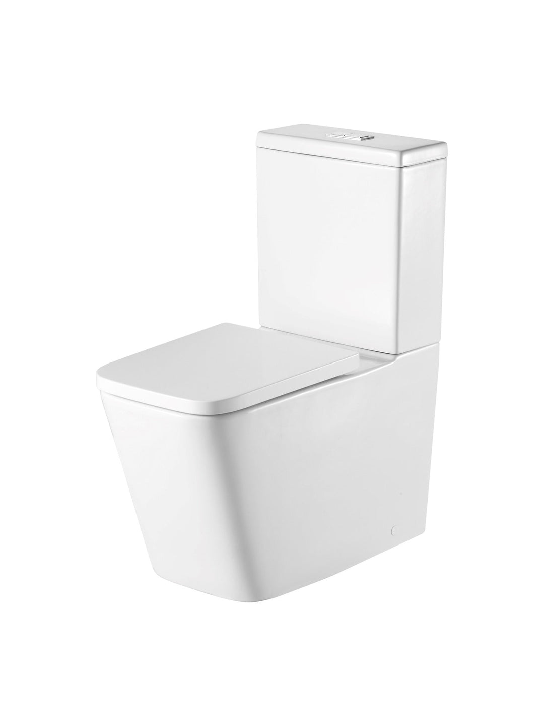 Milan Rimless Close-Coupled Toilet Pan