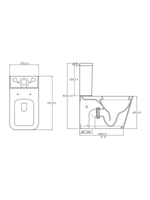 Load image into Gallery viewer, Milan Rimless Close-Coupled Toilet Pan
