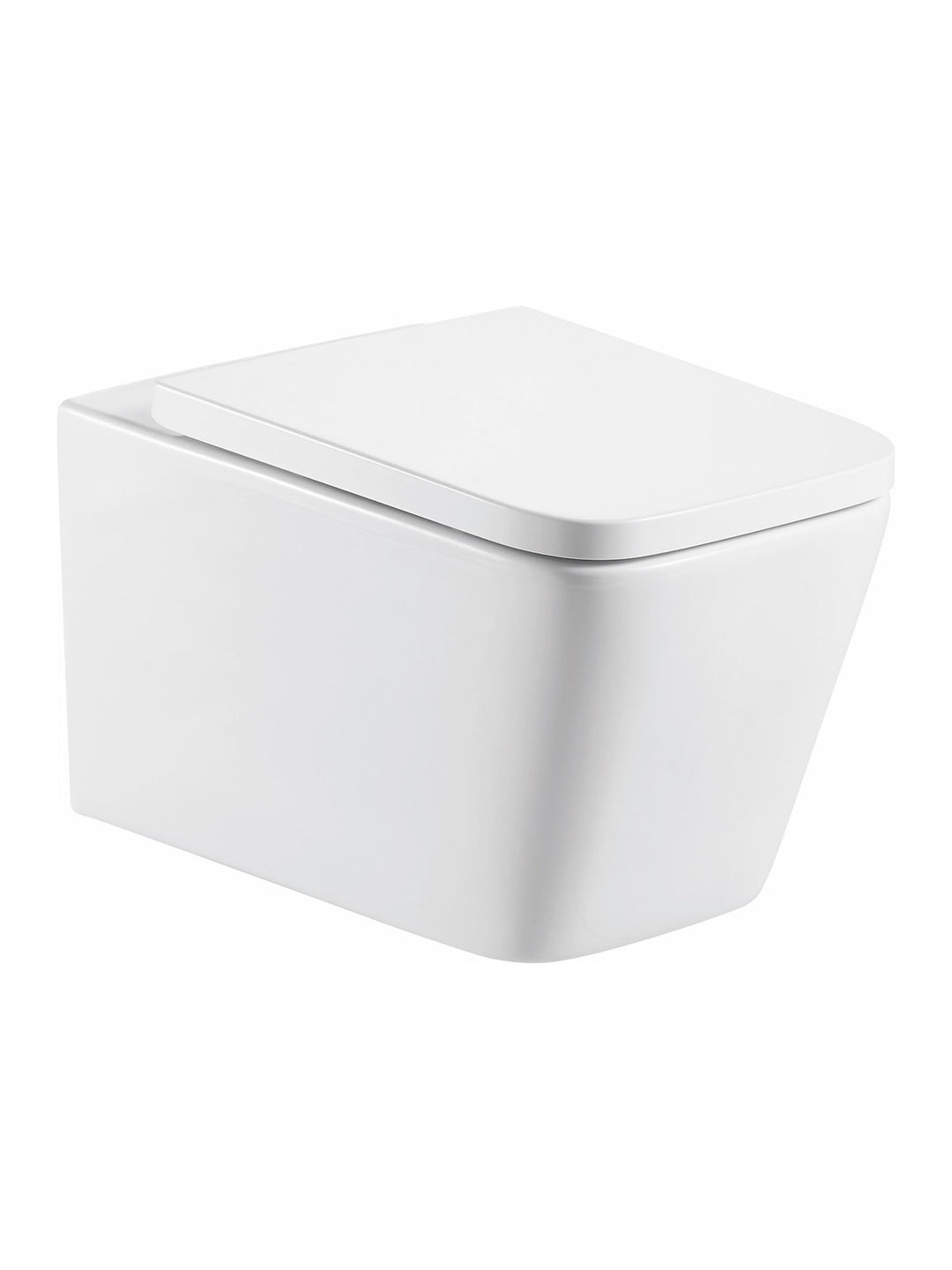 Milan Rimless Wall Hung Square Toilet Pan
