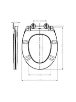 Load image into Gallery viewer, Omni Soft-Close Toilet Seat
