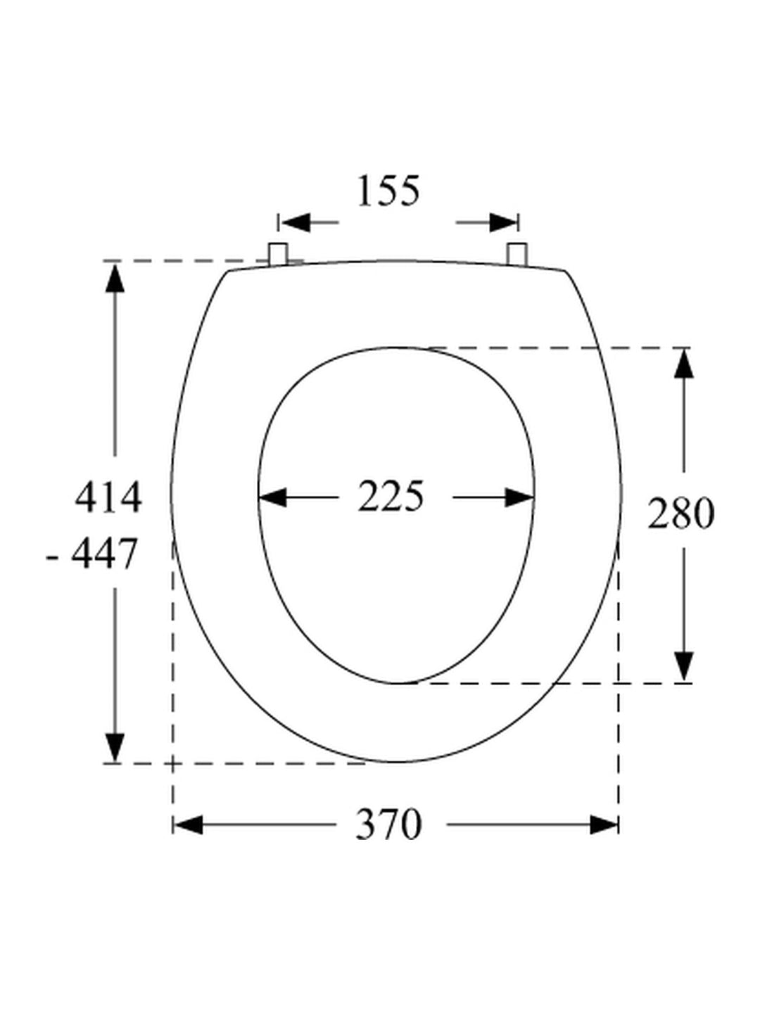 Pressalit T2 Flexi Toilet Seat