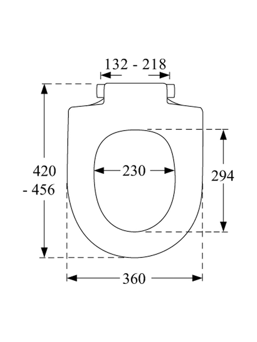 Pressalit T Soft D-Shape Toilet Seat