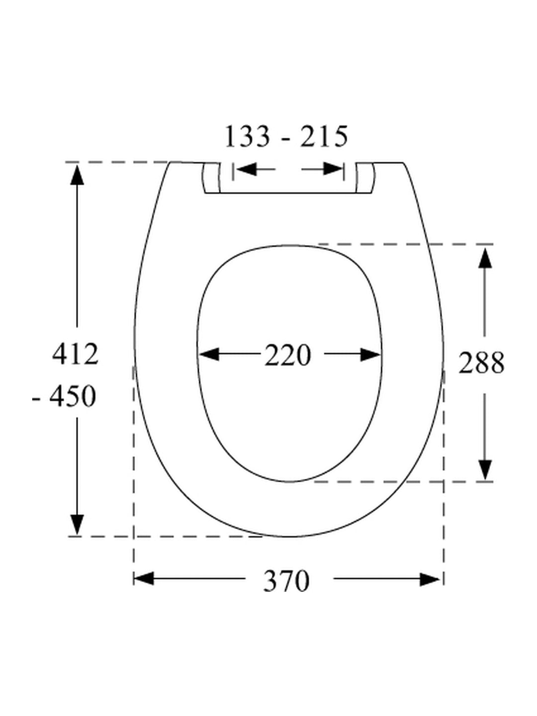 Pressalit Calmo Toilet Seat