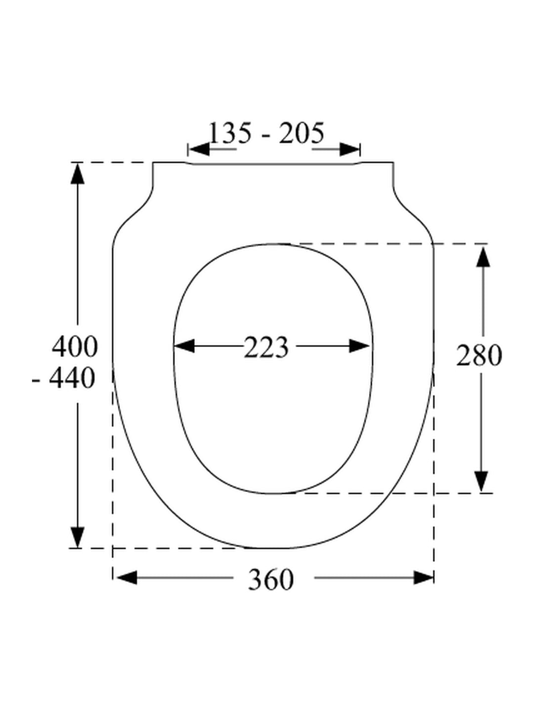 Pressalit 300 Slim Toilet Seat