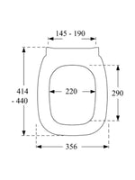 Load image into Gallery viewer, Pressalit Code Toilet Seat
