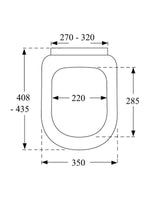 Load image into Gallery viewer, Pressalit 3 Toilet Seat
