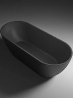 Load image into Gallery viewer, Nero Matte Black Freestanding Bath
