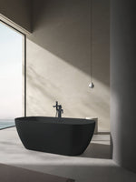 Load image into Gallery viewer, Nero Matte Black Freestanding Bath
