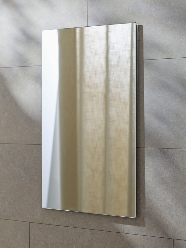 Rectangular Bathroom Mirror Signature