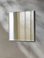 Load image into Gallery viewer, Square Bathroom Mirror With Bevelled Edge Signature
