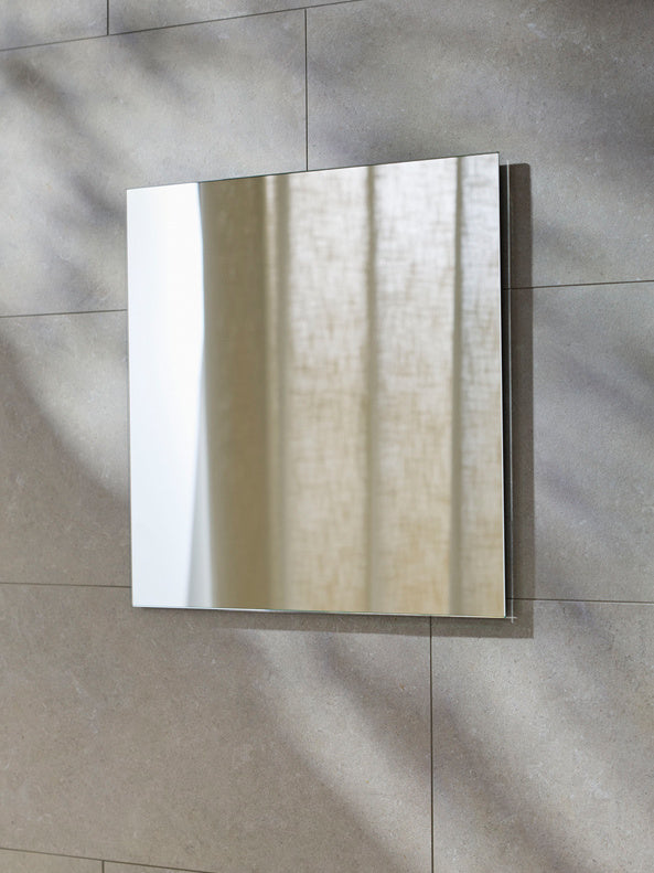Square Bathroom Mirror Signature
