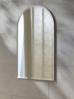 Load image into Gallery viewer, Arched Bathroom Mirror With Bevelled Edge Signature
