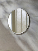 Load image into Gallery viewer, Round Bathroom Mirror With Bevelled Edge Signature
