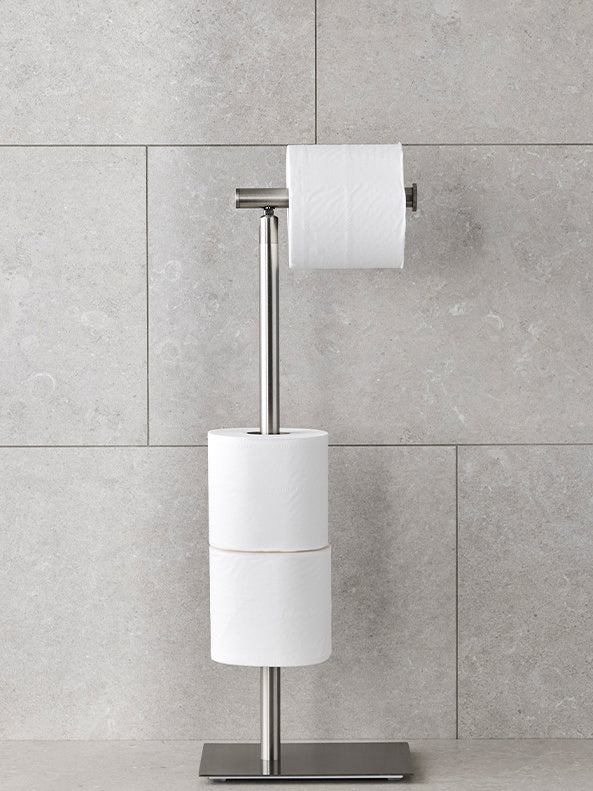 Signature Freestanding Toilet and Spare Roll Holder