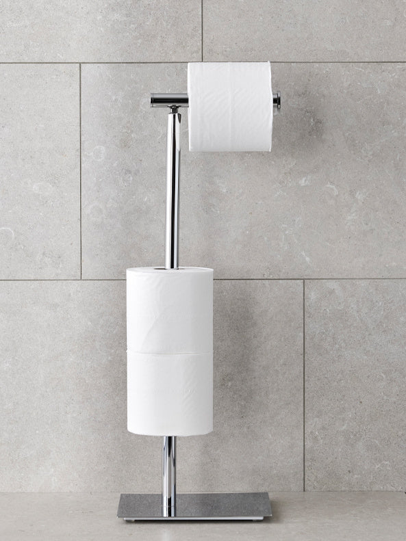 Signature Freestanding Toilet and Spare Roll Holder