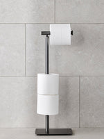 Load image into Gallery viewer, Signature Freestanding Toilet and Spare Roll Holder
