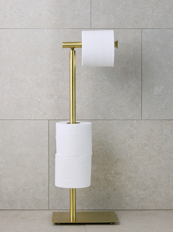 Signature Freestanding Toilet and Spare Roll Holder