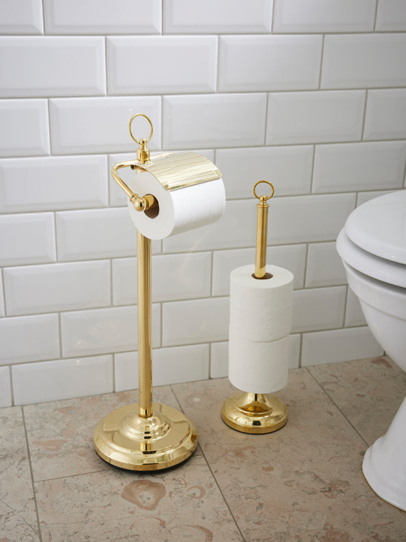 Signature Toilet Roll Holder with Lid