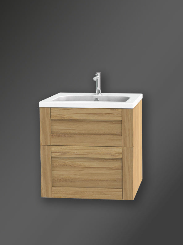 London Wall Hung Drawer Vanity 60 cm