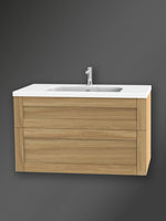 Load image into Gallery viewer, London Wall Hung Drawer Vanity 100 cm
