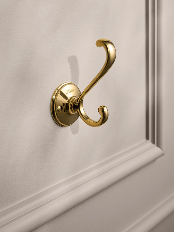 Stockholm Double Robe Hook