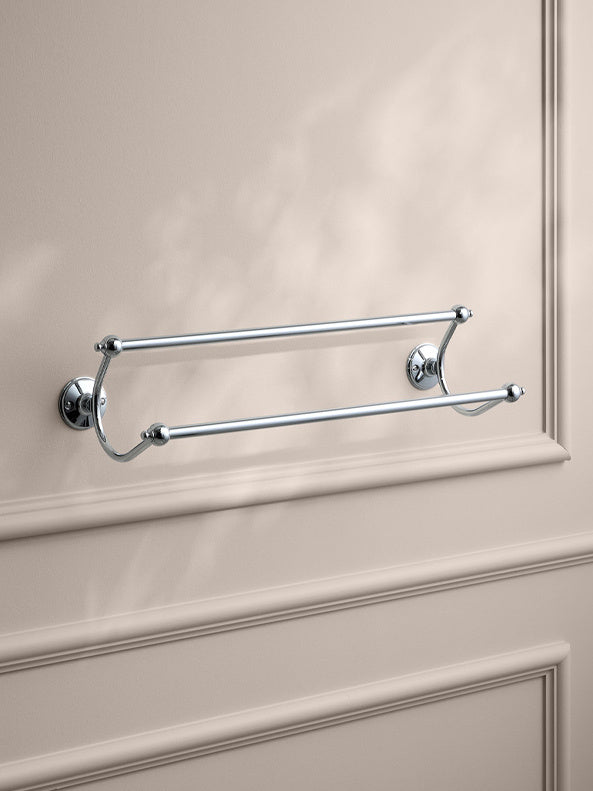 Stockholm Double Towel Rail