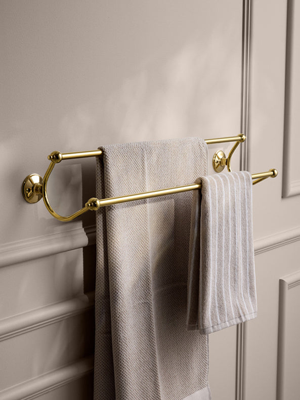 Stockholm Double Towel Rail