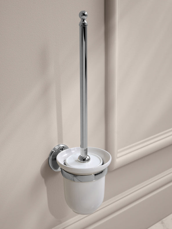 Stockholm Toilet Brush Set Wall Mounted
