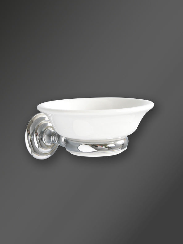 Richmond Soap Dish and Holder Chrome