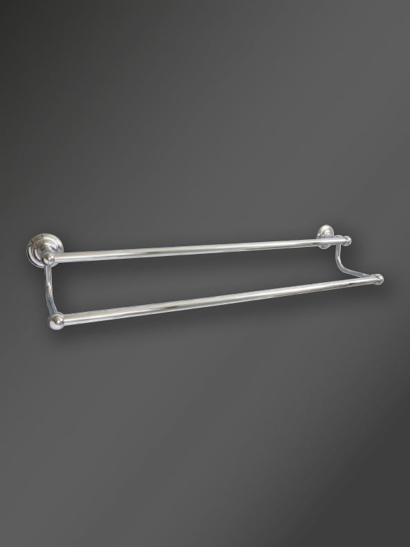 Richmond Double Towel Rail 650 mm Chrome