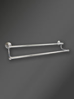 Load image into Gallery viewer, Richmond Double Towel Rail 650 mm Chrome
