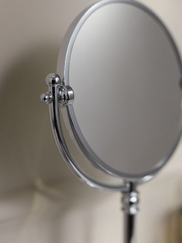 Free Standing Mirror Chrome