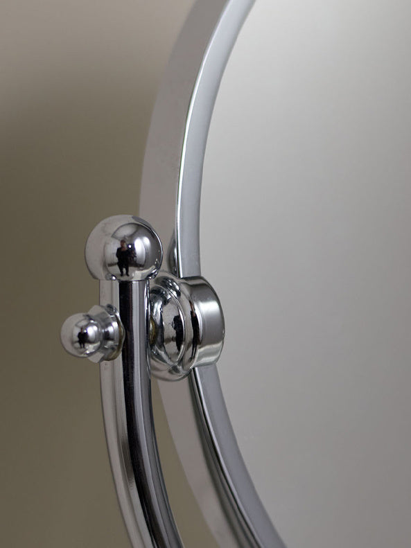 Free Standing Mirror Chrome