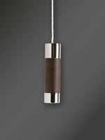 Load image into Gallery viewer, Signature Light Pull Cylindrical Chrome/Oak
