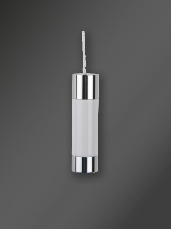 Signature Light Pull Chrome and White Round