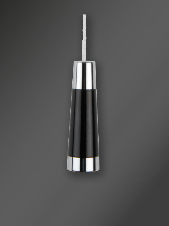 Signature Light Pull Conical Chrome/Matt Black