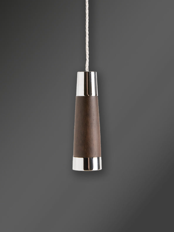 Signature Light Pull Conical Chrome/Oak