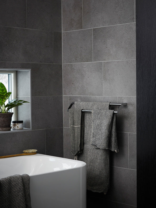Boston Towel Rail 600 mm Chrome