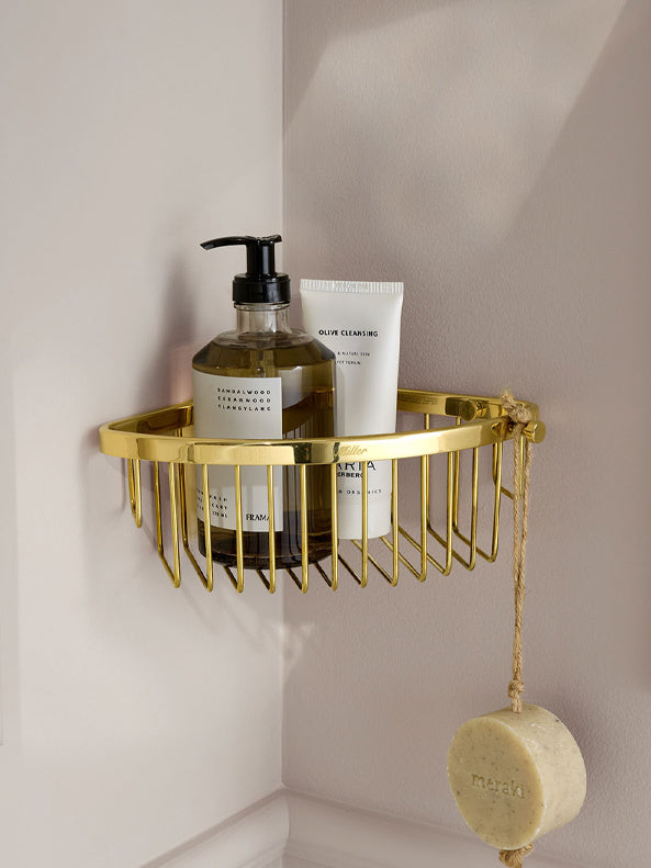 Signature Corner Shower Basket