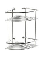 Load image into Gallery viewer, Signature Corner 2-Tier Shower Shelf Chrome
