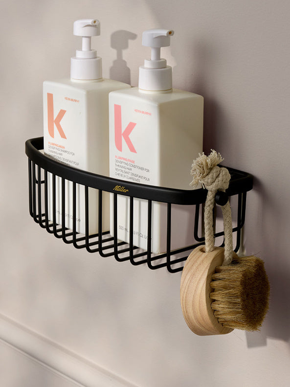 Signature D-Shaped Shower Basket
