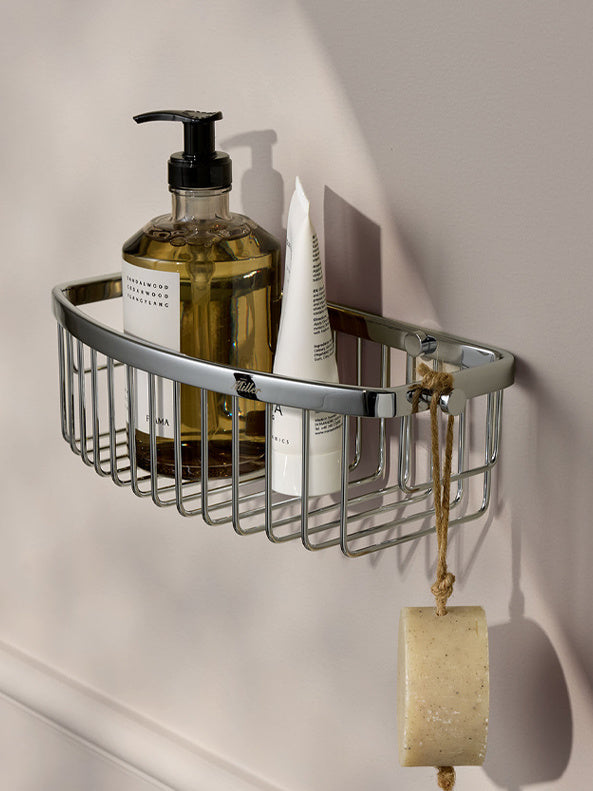 Signature D-Shaped Shower Basket