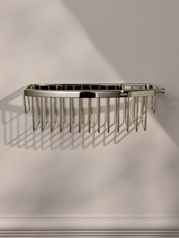 Signature D-Shaped Shower Basket