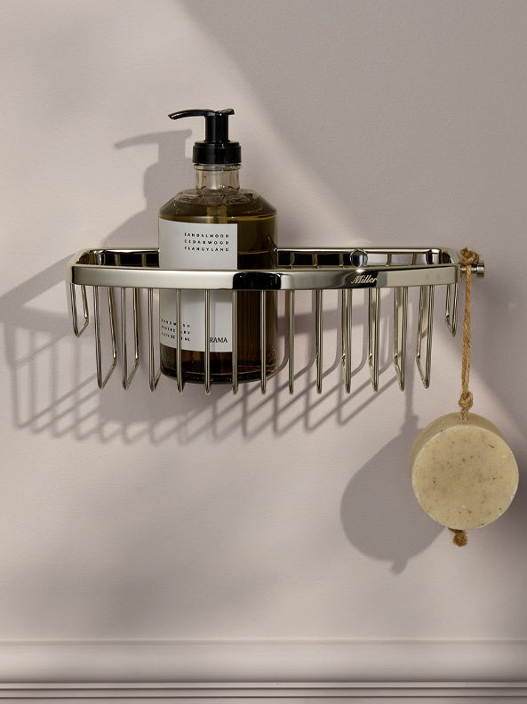 Signature D-Shaped Shower Basket