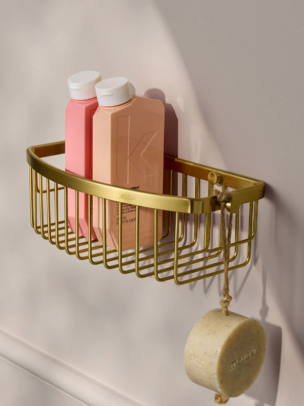 Signature D-Shaped Shower Basket