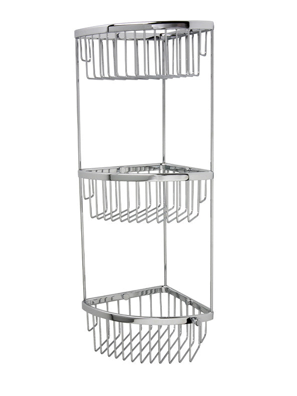 Signature Corner Shower Basket Chrome