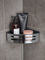 Load image into Gallery viewer, Corner Shower Tidy With Removeable Tray Chrome
